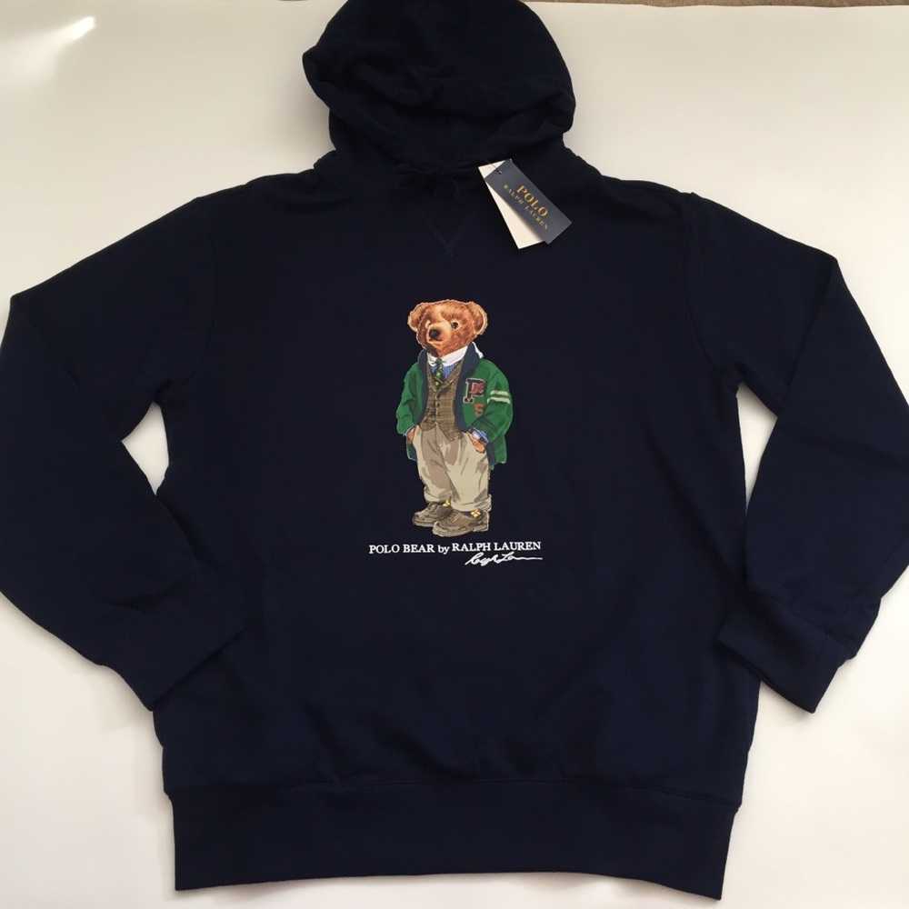 Polo Ralph Lauren Preppy Bear Hoodie - Picture 4 of 5